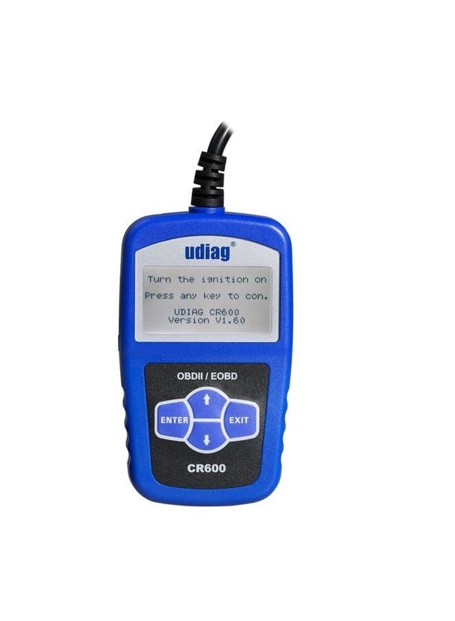UDIAG CR600 OBD2 Diagnostic Scanner - Engine Fault Code Reader with Live Data & Check Engine Light Reset - Image 1